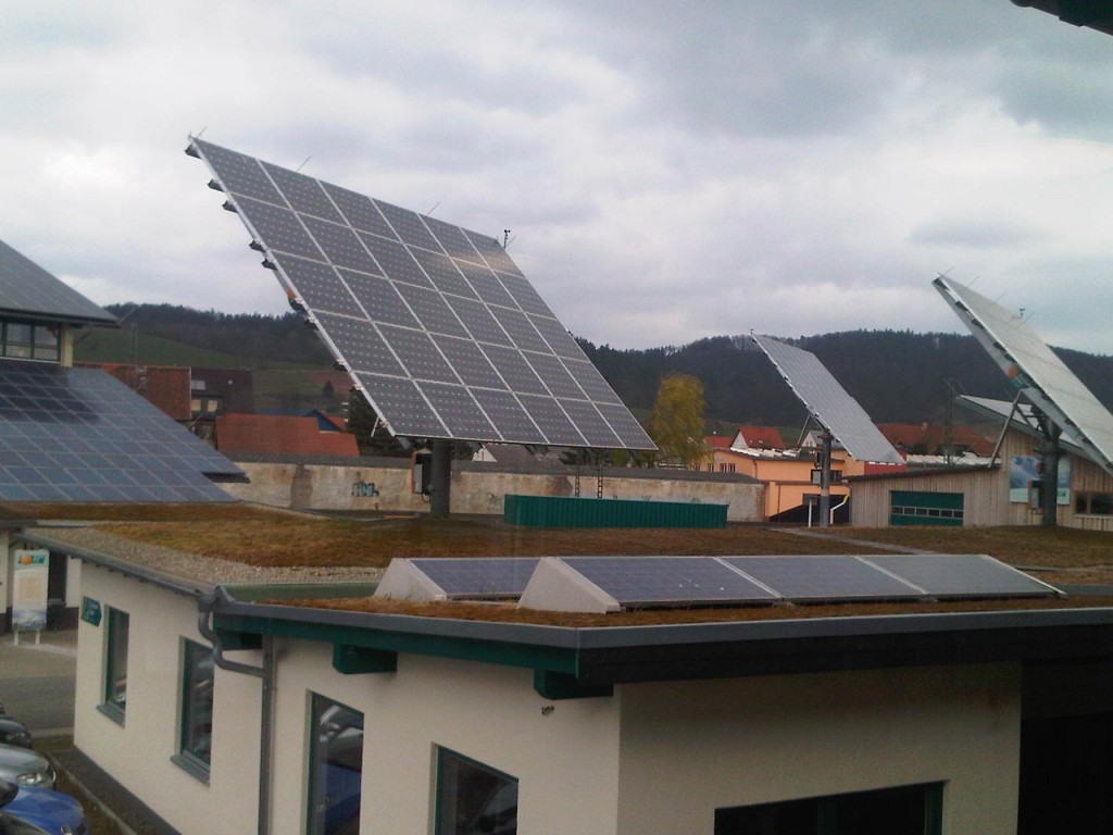 PV-Module bei Kirchner Solar in Alheim-Heinebach/Hessen