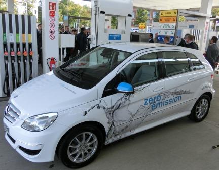Daimler-Brennstoffzellen-Auto - Foto © Solarify
