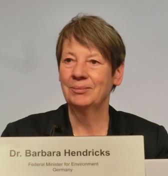 Barbara Hendricks, Bundesumweltministerin - Foto © Gerhard Hofmann, Agentur Zukunft für Solarify
