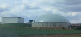 Biogasanlage bei Würzburg - Foto © Gerhard Hofmann, Agentur Zukunft_20150713