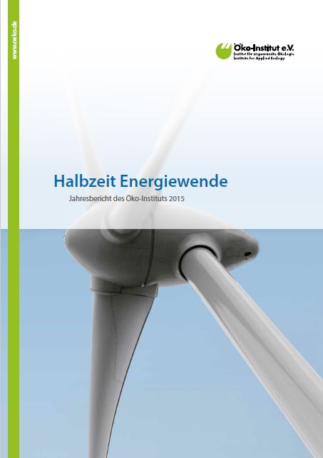 Halbzeit Energiewende, Jahresbericht Öko-Institut - Titel