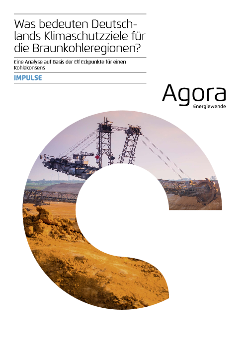 Was bedeuten Deutschlands Klimaschutzziele für die Braunkohleregionen - Titel © Agora Energiewende