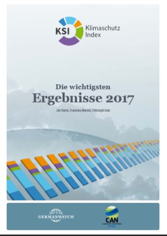 Klimaschutz-Index 2017 - Titel © GERMANWATCH