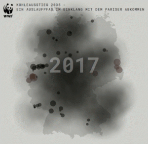 Kohleausstieg 2035 - Ein Auslaufpfand im Einklang mit dem Pariser Abkommen - Titel © WWF 2017