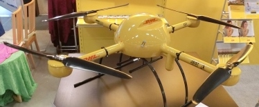 Drohne der Post - Foto © Gerhard Hofmann, Agentur Zukunft für Solarify