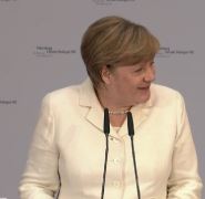BKin Angela Merkel bei 8. Petersberger Dialog - Screenshot © BMUB, 2017-05-23