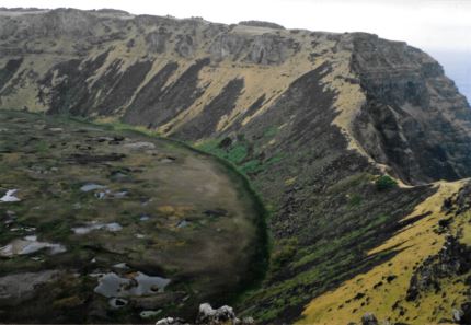 Kratersee des Ranu Kao-Vulkans, Osterinsel - Foto © Gerhard Hofmann, Agentur Zukunft für Solarify