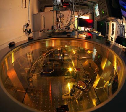 Messeinrichtung im Physik-Department der TU München - Foto © Michael Mittermair, TUM