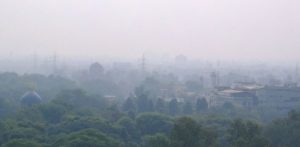 Smog - Luftverschmutzung in Delhi - Foto © Gerhard Hofmann für Solarify
