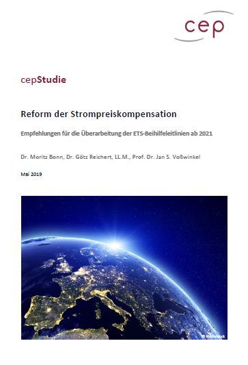 cep-Studie - Reform der Strompreiskompensation - Titel © cep.eu