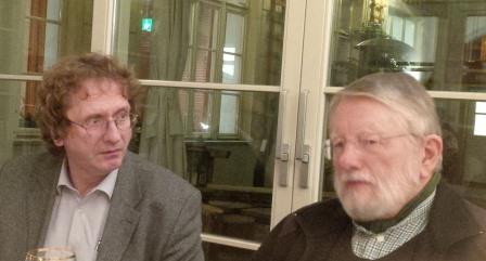 Michael Braungart im Gespräch mit Johannes Hoffmann - Foto © Gerhard Hofmann, Agentur Zukunft, für Solarify