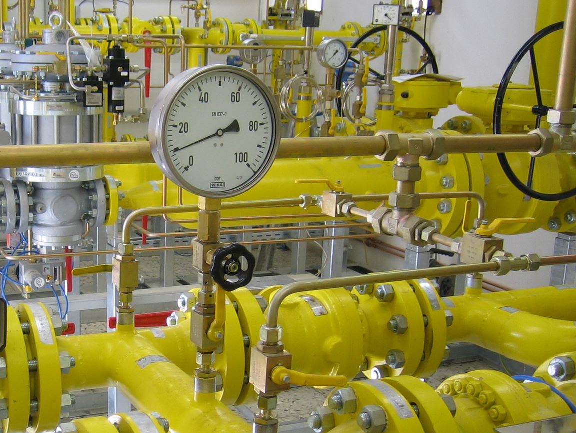 Rohrleitungssystem in einer Power-to-Gas-Anlage - Foto © TÜV SÜD