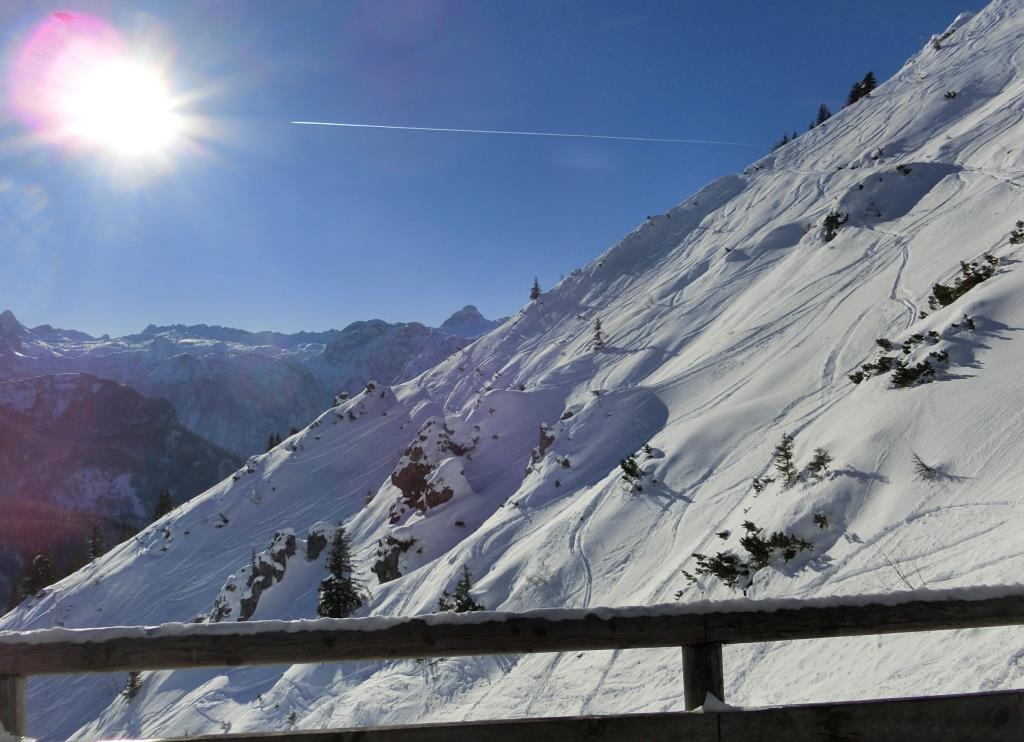 Klimawandel - immer weniger Schnee - Jennerwiese überhalb von Berchtesgaden - Foto © Gerhard Hofmann für Solarify