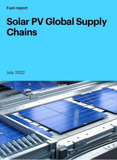 Solar PV Global Supply Chains - Titel © iea