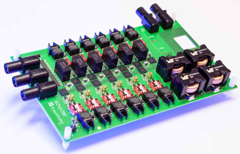 ElKaWe-Leistungselektronik - Bild © Fraunhofer IAF