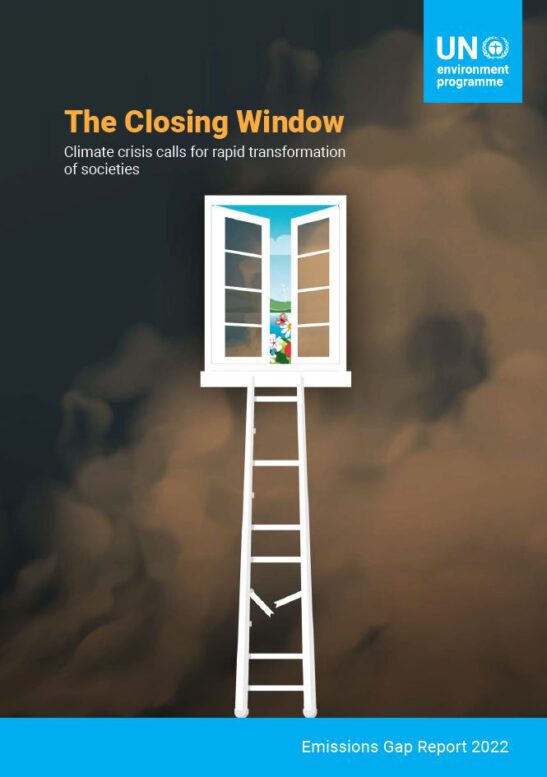 Emissions Gap Report 2022 - Titel © unep.org
