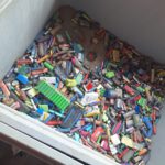 Aussortierte Gefahrenstoffe (Foto: Korn Recycling GmbH)