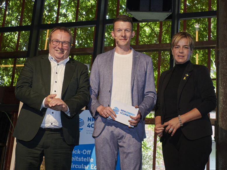 Auftakt der Leitstelle Circular Economy im September 2025: Die neue Stelle bei NRW.Energy4Climate soll NRWs Kreislaufwirtschaftsstrategie umsetzen, verbindliche Vorgaben macht das Land aber nicht. Foto: NRW.Energy4Climate