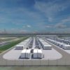 Schematischer Aufbau des Batteriespeichers in Brunsbüttel, Grafik: Vattenfall